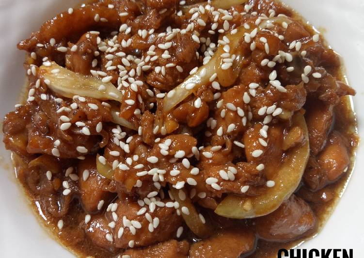 Chicken Teriyaki (Menu Sahur)