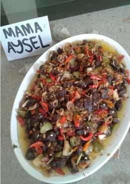 Tumis Daging bumbu matah (porsi besar)