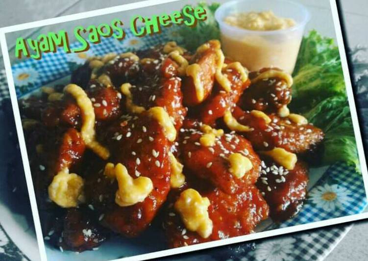 Resep Ayam Saos Cheese (ala Richeese) By Bunda Reva