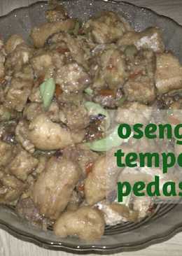 Oseng tempe pedas