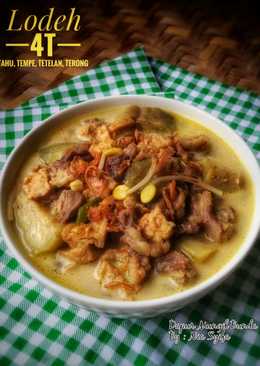 Lodeh 4T (Tahu,Tempe,Tetelan & Terong)