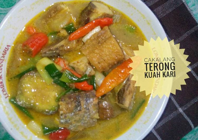 Resep Cakalang Terong kuah kare Karya Efhie