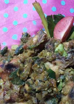 Green Spicy Chicken (Ayam Cabe Hijau)