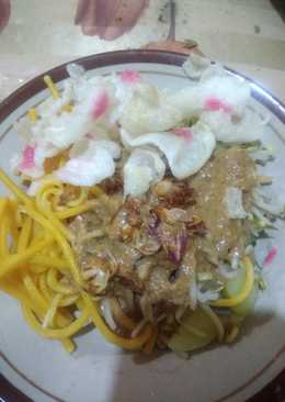 Gado gado mie sayur