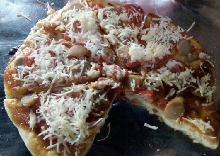 gambar untuk resep makanan Pizza Homemade simple