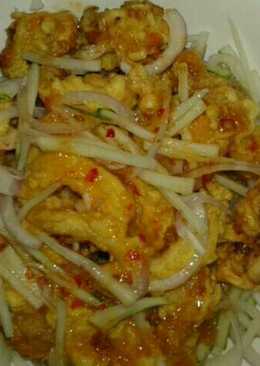 Cumi goreng thai sos