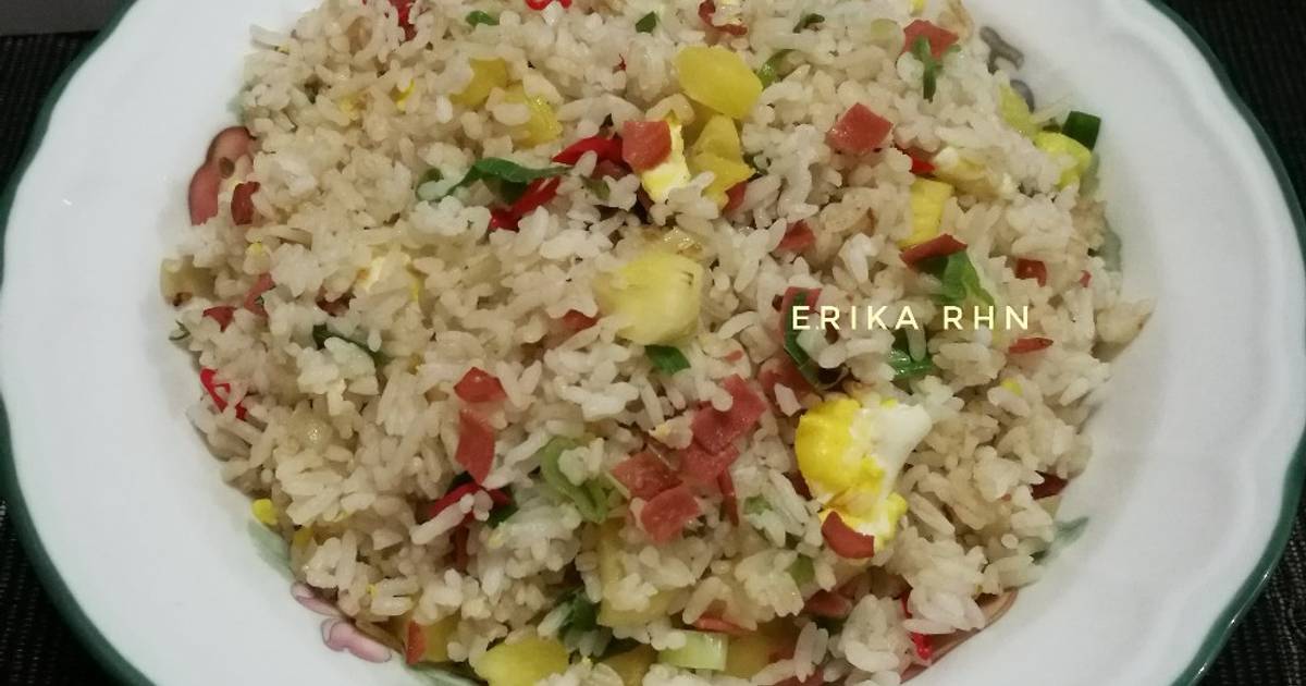 126 resep  nasi  goreng  nanas  enak dan sederhana  Cookpad