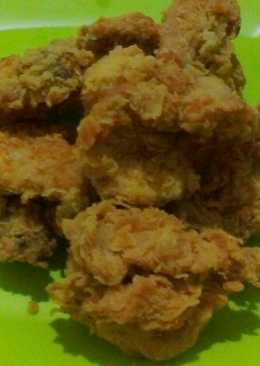 Ayam Tepung Krispy gak pake ribet