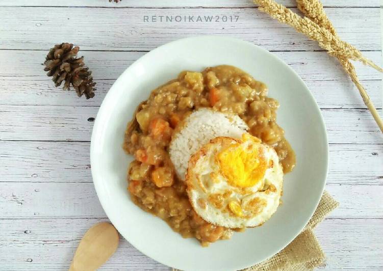 gambar untuk cara membuat Japanesse Beef Curry (kari sapi ala jepang)