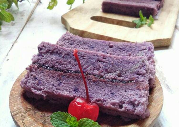 gambar untuk resep Bolu Kukus Ubi Ungu