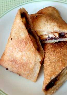 Roti Goreng Pisang Coklat Lumer