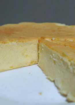 Japanese Cheesecake Cheddar Ekonomis (Irit + No Rempong)