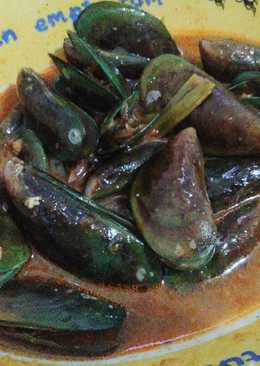 Kerang hijau oregano