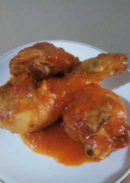 Ayam saus Padang