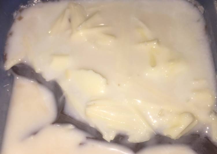 Puding coklat fla susu keju 🥛