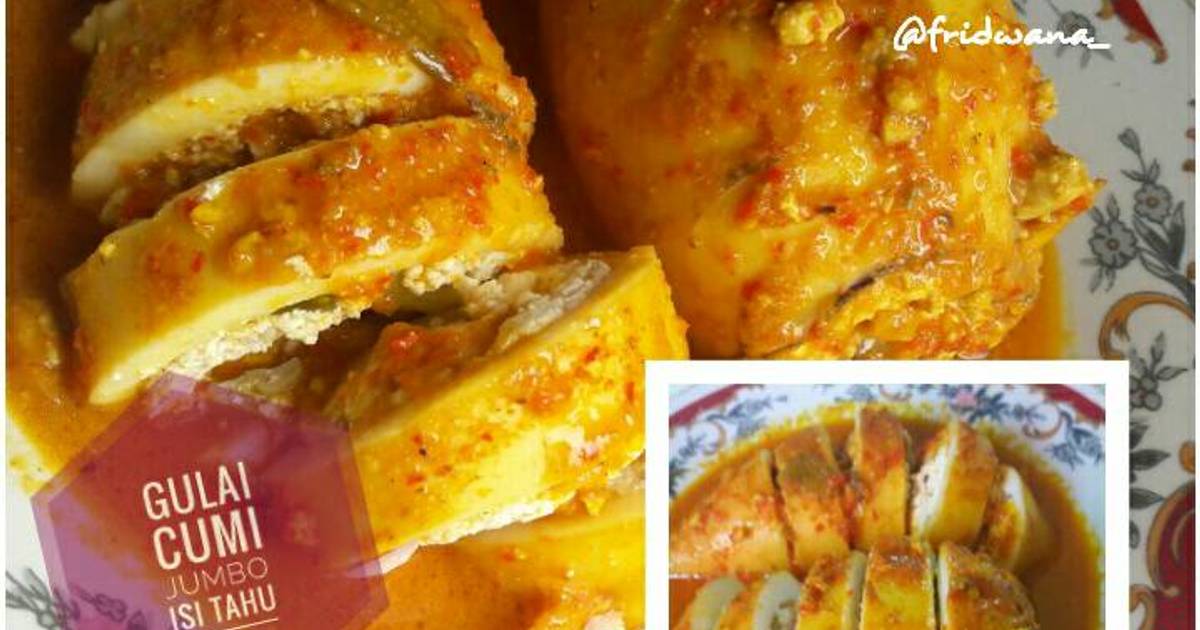 Cumi-cumi isi tahu - 245 resep - Cookpad