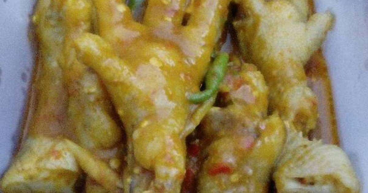 Resep Ceker rica rica oleh Rifkha Nfy  Cookpad