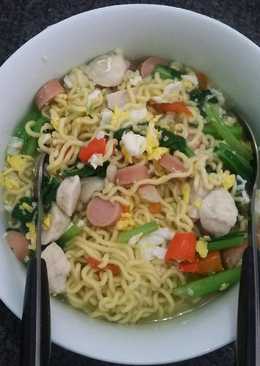 Mie rebus ala bunda Alan