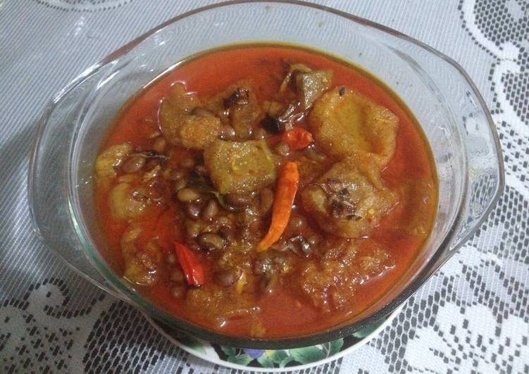 gambar untuk cara membuat Sayur krecek & kacang tolo