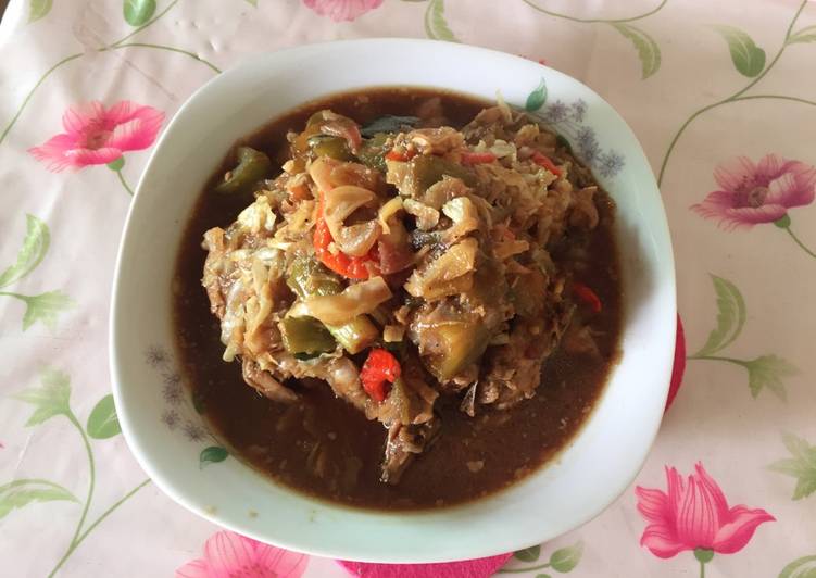 resep lengkap untuk Tongseng ayam saos tiram