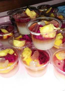 Puding Cup Tutty fruity
