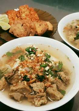 Soto daging bening ala solo