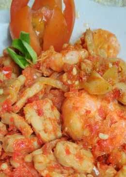Udang Tempe Mercon