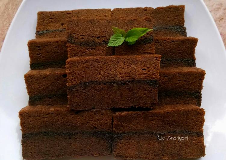 gambar untuk resep Brownies Kukus #PekanInspirasi