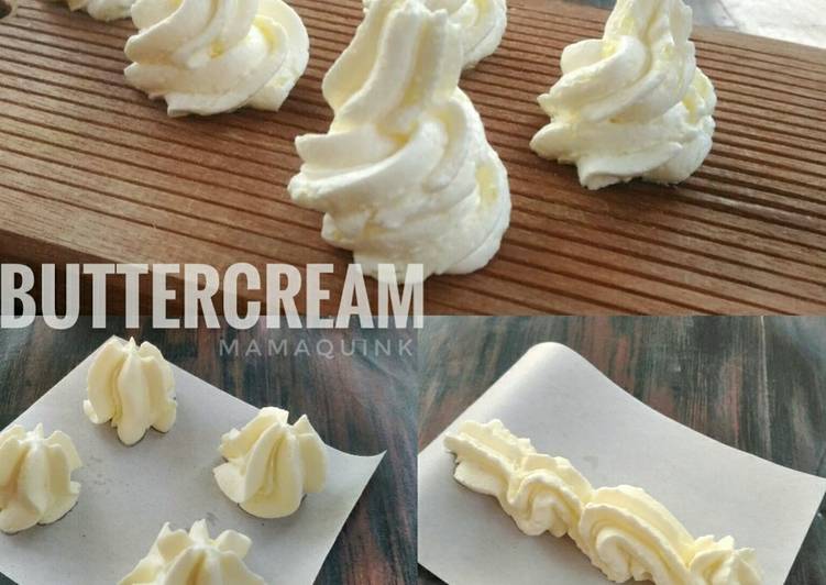 cara membuat Butter cream