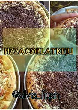Pizza Coklat Keju No knead
