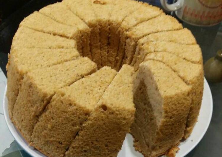 Resep Peanut spicy chiffon cake - Carissa Alianto