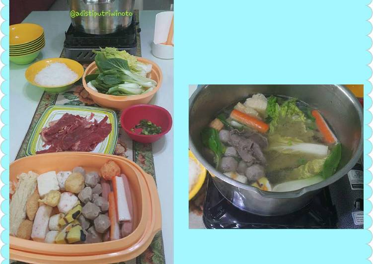 gambar untuk cara membuat Shabu-shabu simple rumahan