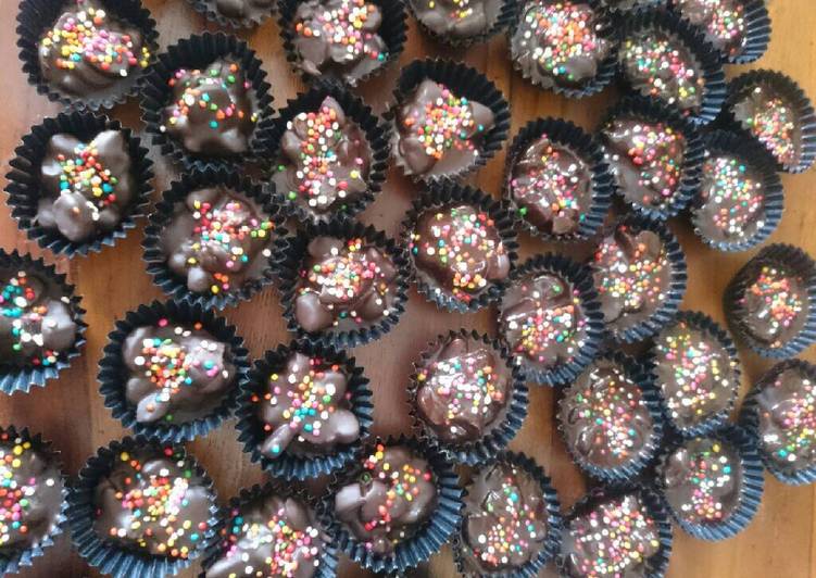 Resep Coklat Almond ala2 Silverqueen - Siska Silviany