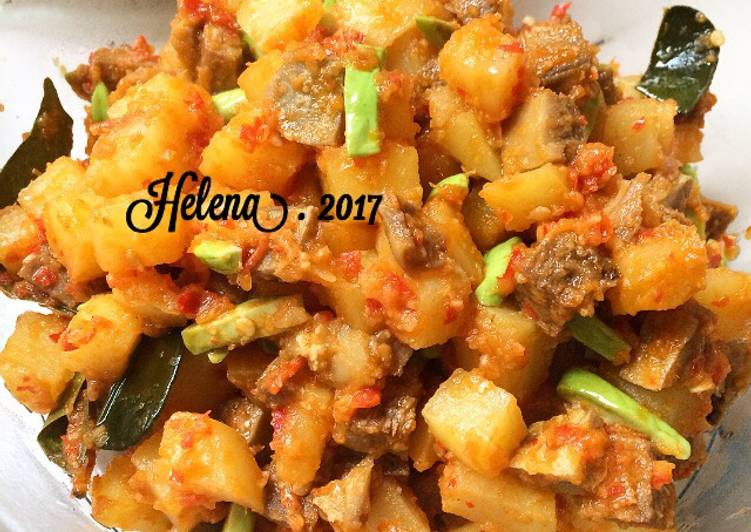 gambar untuk resep makanan Sambal Goreng Lidah Kentang