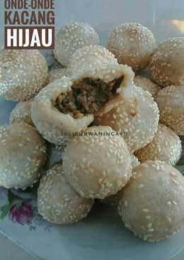 Onde-Onde Kacang Hijau Empuk dan Tidak Kempes