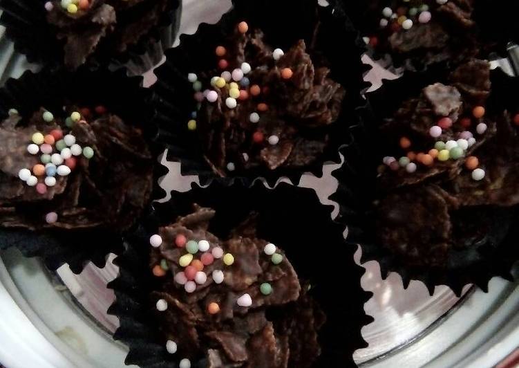 resep lengkap untuk Choco Cornflake