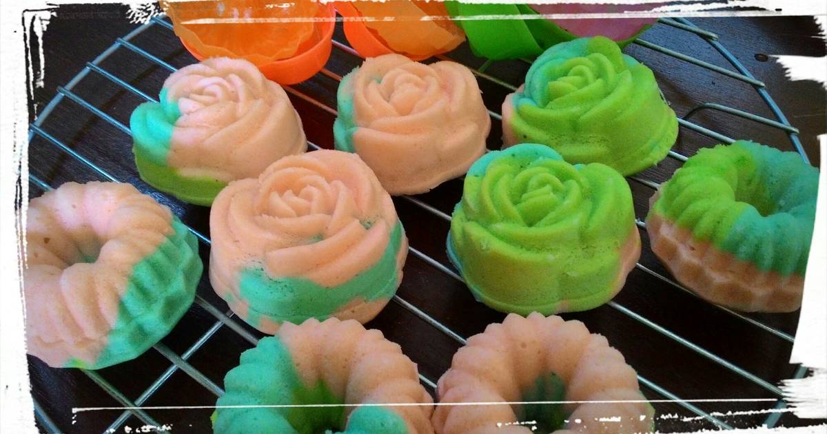 Resep Simply Bolkus Mawar Pelangi