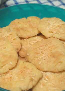 Kue keju teflon(cookies, tanpa telur, gak ribet)