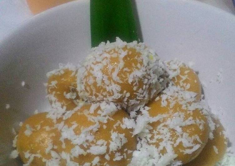 Resep Klepon ubi kuning By Adinda Budi