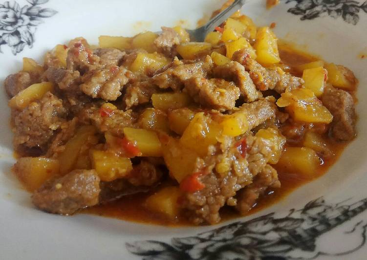 Tongseng Daging sapi