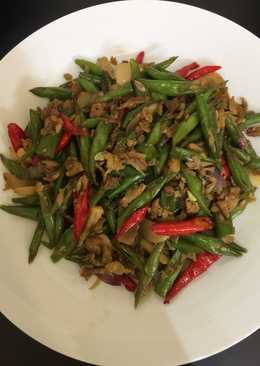 Tumis Buncis Telur