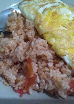 Nasi goreng bumbu sederhana