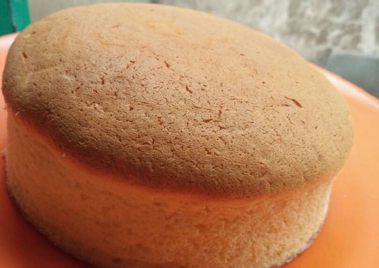 Japanese cheese cake tanpa cream cheese