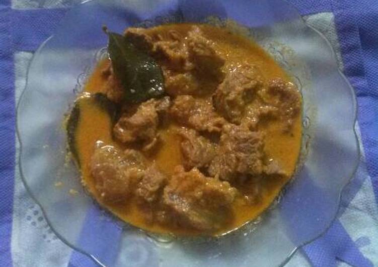 resep makanan Rendang daging sapi #kitaberbagi