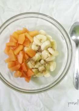 Bubur Oatmeal Buah (menu anak) #pr_buburmanis