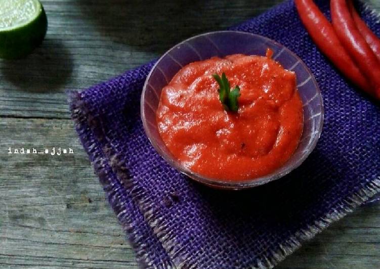 bahan dan cara membuat Gochujang (saos merah pedas ala Korea) mudah dan cepat