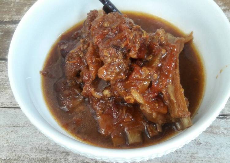 gambar untuk resep makanan SEMUR ARAB (daging kambing)