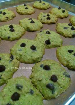 Oatmeal Green Tea-choco chips Cookies