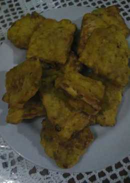 Tempe goreng tepung rumahan