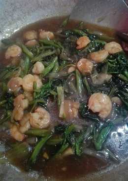 Tumis kangkung simple ala resto